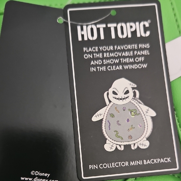 Disney Oogie Boogie Green Backpack - Picture 3 of 6